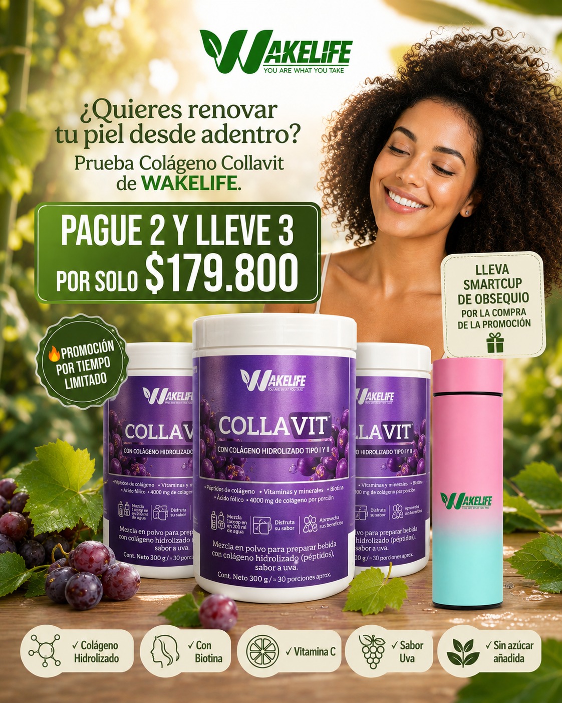 PROMOCIÓN COLÁGENO POR TIEMPO LIMITADO